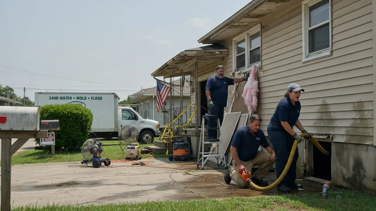 Water Damage Repair in Clements, MD near me